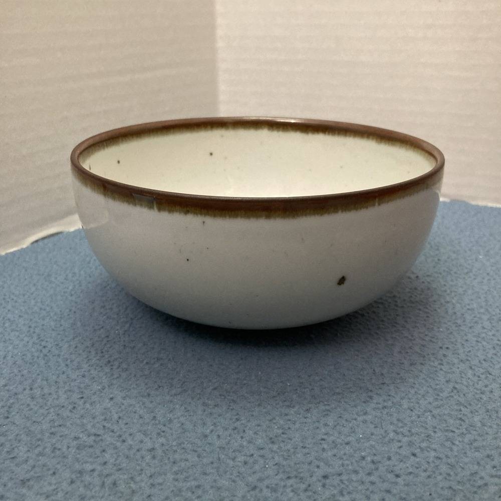 VTG Dansk Designs Denmark NR Brown Mist 6" Stoneware Round Vegetable Bowl